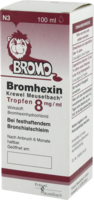 BROMHEXIN Krewel Meuselb.Tropfen 8mg/ml