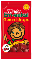 EM-EUKAL Kinder Gummidrops Wildkirsche zuckerhalt.