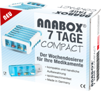 ANABOX Compact 7 Tage Wochendosierer blau/weiß