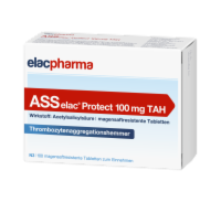 ASS elac Protect 100 mg TAH magensaftres.Tabletten